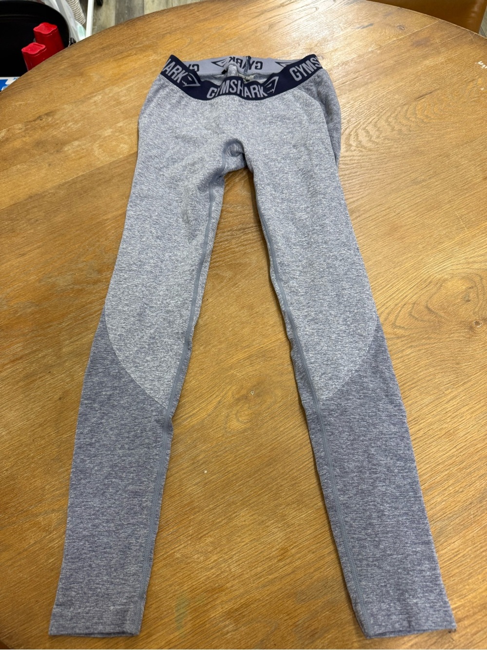 Gymshark Gray Seamless Leggings - Athletic